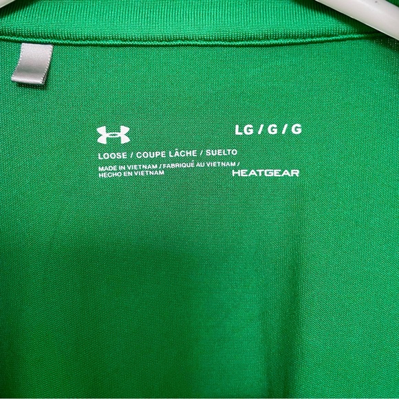 University of Notre Dame | Green Women’s Polo Shirt, Size L, Under Armour - Picture 3 of 5